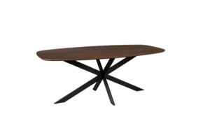 Starfurn - Eettafel Ferris - Bruin - 120x280x76 cm