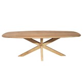 Starfurn - Eettafel Nina - Bruin - 110x240x76 cm