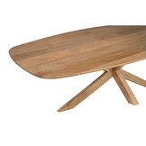 Starfurn - Eettafel Nina - Bruin - 110x240x76 cm