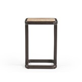 Starfurn - Bijzettafel  - Bruin - 29x39x58 cm