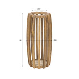 Hoyz Collection - Kapstok Tweak - Beige - 29x29x60 cm