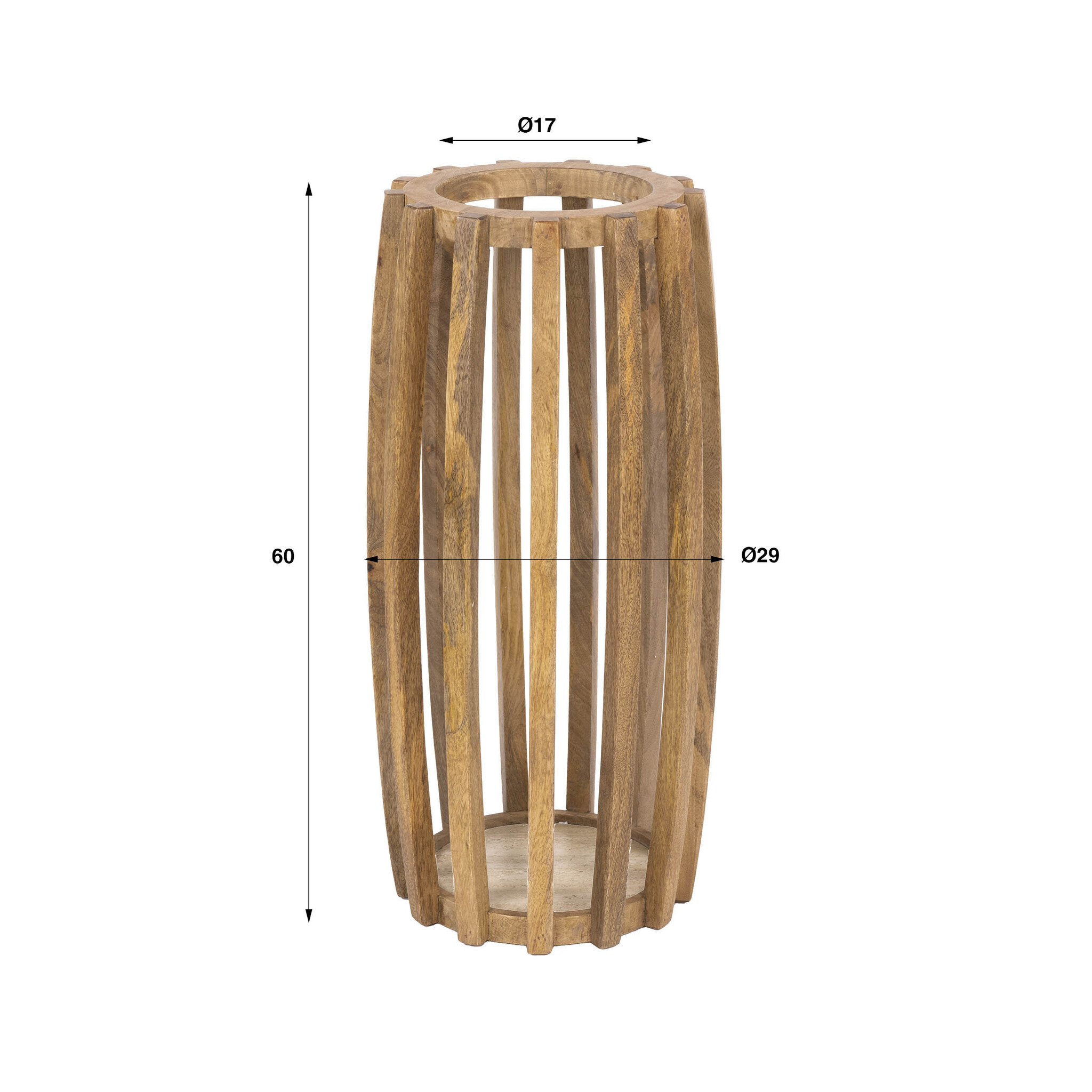 Hoyz Collection - Kapstok Tweak - Beige - 29x29x60 cm
