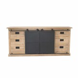 Starfurn - Dressoir Fresno - Bruin - 45x200x90 cm