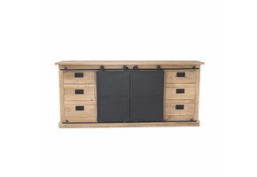 Starfurn - Dressoir Fresno - Bruin - 45x200x90 cm