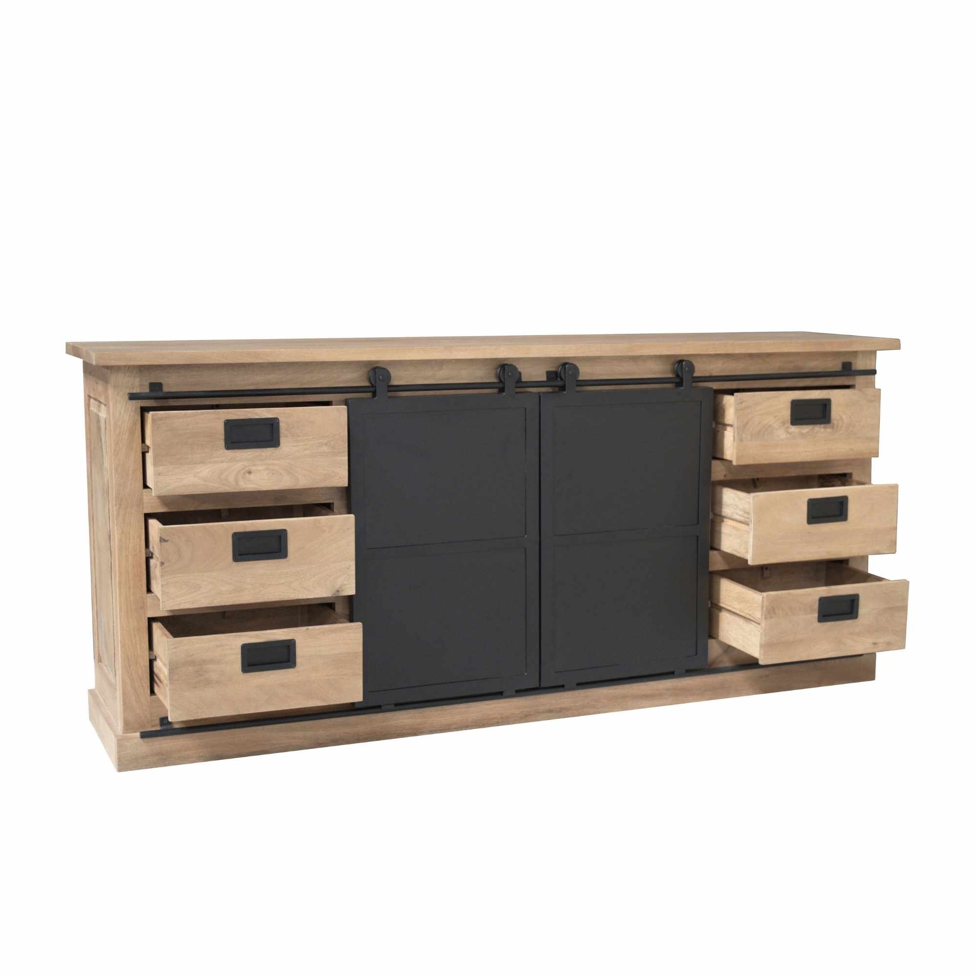Starfurn - Dressoir Fresno - Bruin - 45x200x90 cm