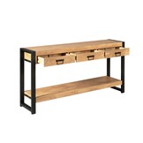 Starfurn - Sidetable Britt - Bruin - 35x150x76 cm