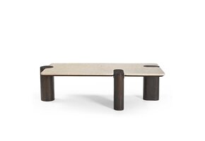 Starfurn - Salontafel Mae - Bruin - 60x128x36 cm