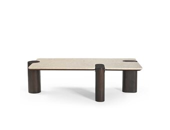 Starfurn - Salontafel Mae - Bruin - 60x128x36 cm