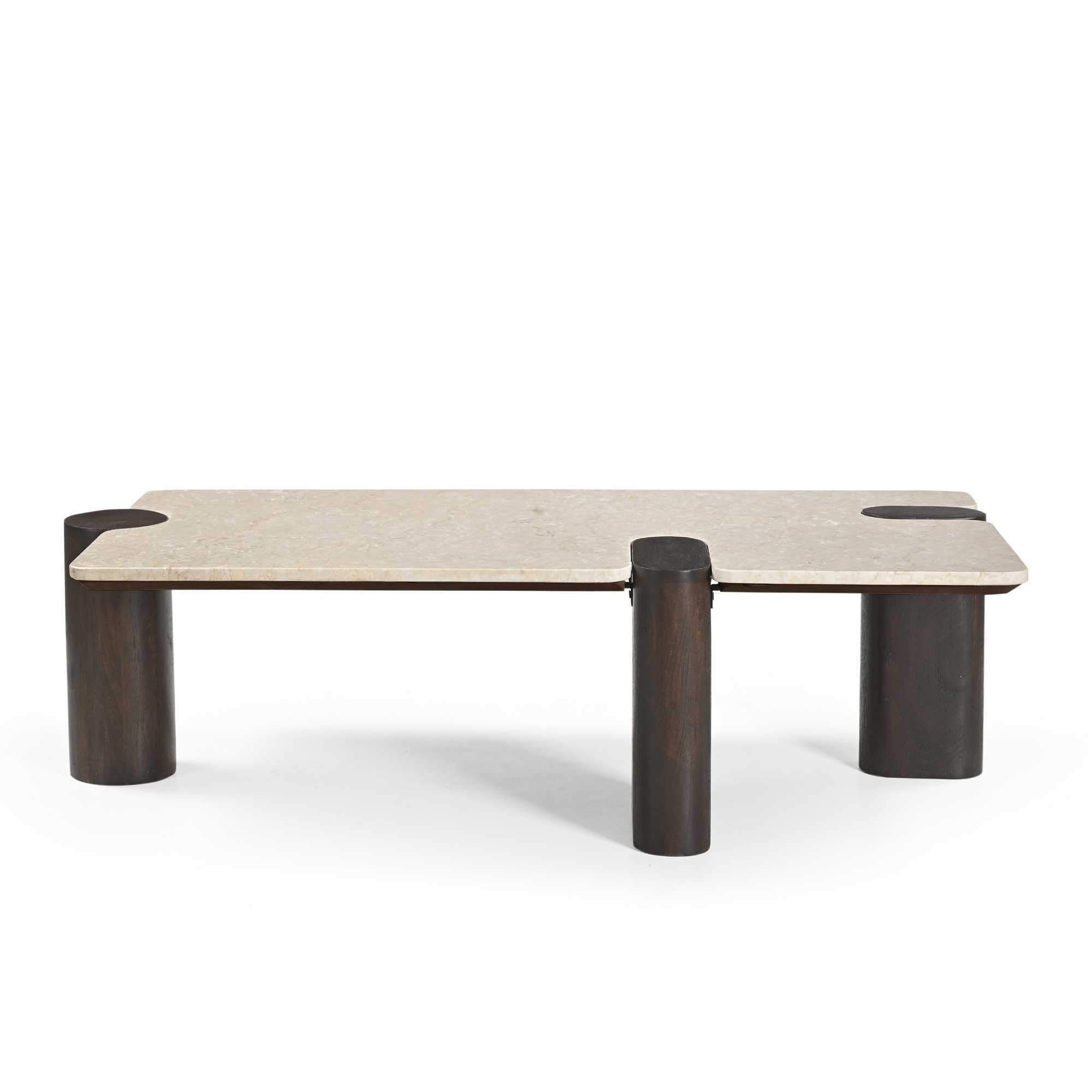 Starfurn - Salontafel Mae - Bruin - 60x128x36 cm