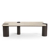 Starfurn - Salontafel Mae - Bruin - 60x128x36 cm