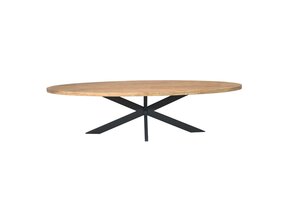 Starfurn - Eettafel Dakota - Bruin - 120x300x76 cm