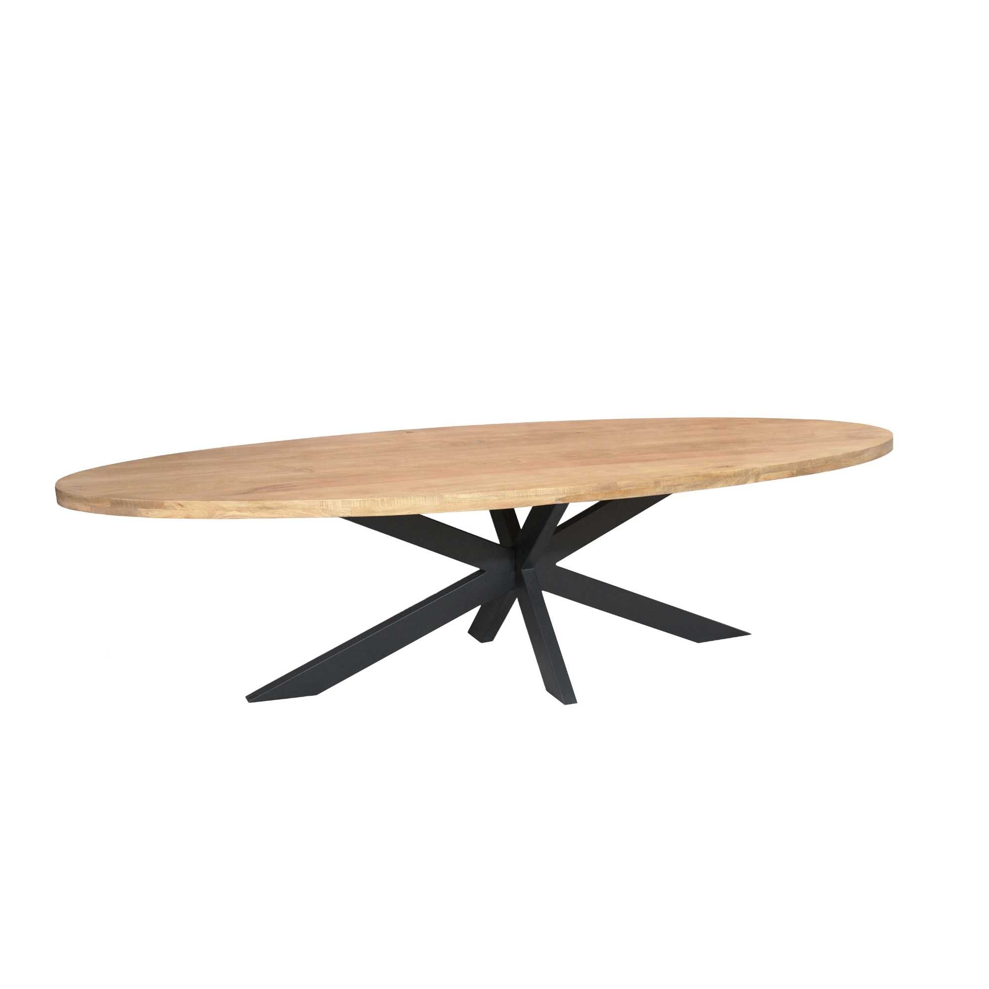 Starfurn - Eettafel Dakota - Bruin - 120x300x76 cm