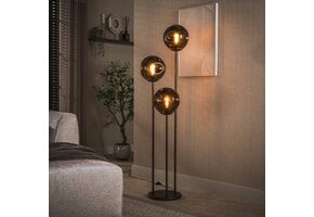 Hoyz Collection - Vloerlamp Stellar - Bruin - 32x32x164 cm