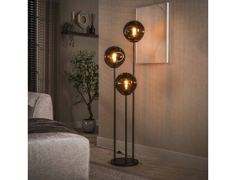 Hoyz Collection - Vloerlamp Stellar - Bruin - 32x32x164 cm