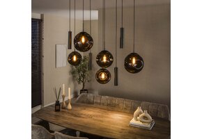 Hoyz Collection - Hanglamp Stellar - Bruin - 60x133x150 cm