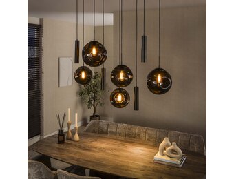 Hoyz Collection - Hanglamp Stellar - Bruin - 60x133x150 cm