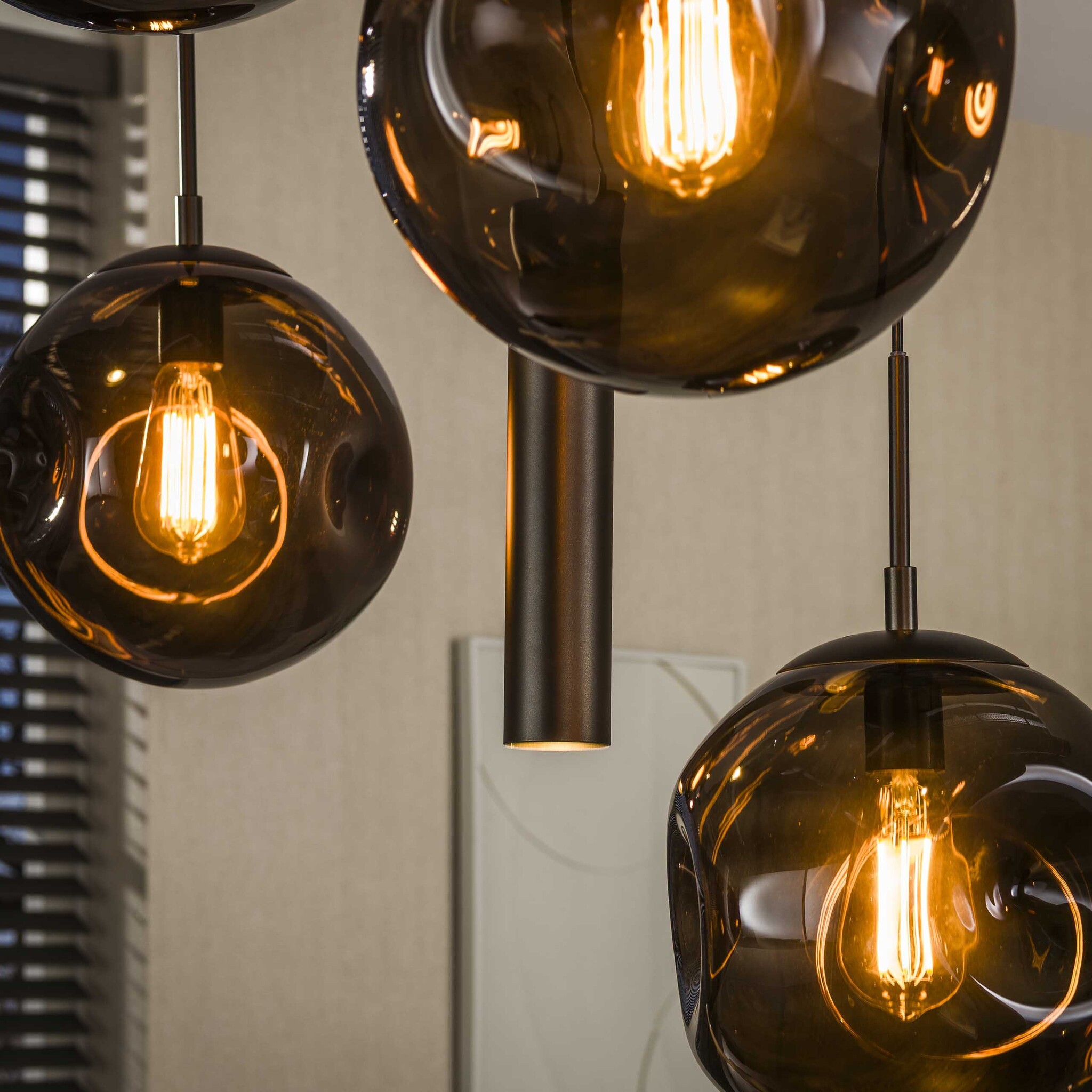Hoyz Collection - Hanglamp Stellar - Bruin - 60x133x150 cm