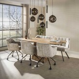 Hoyz Collection - Hanglamp Stellar - Bruin - 60x133x150 cm