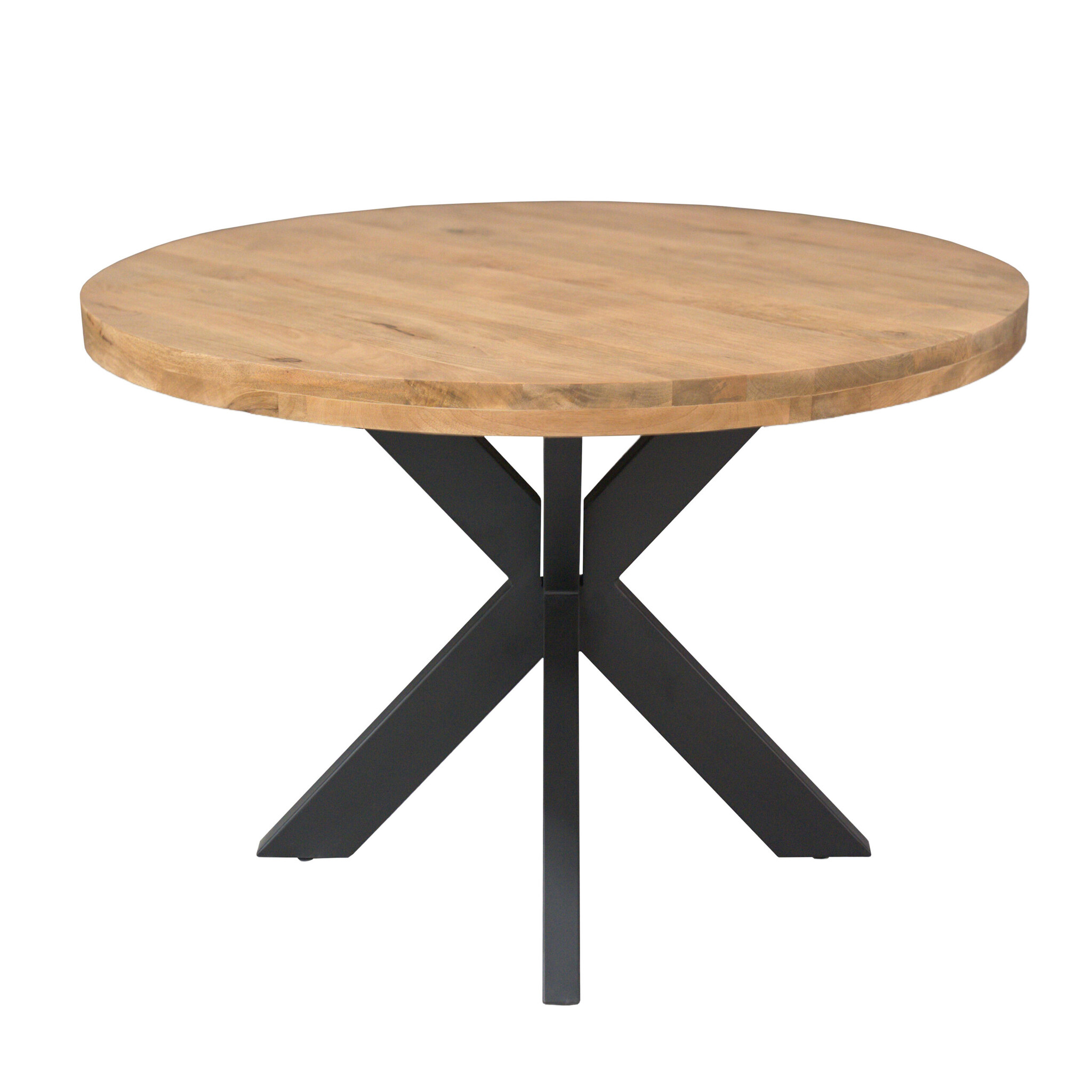 Starfurn - Eettafel Ron - Bruin - 130x130x76 cm