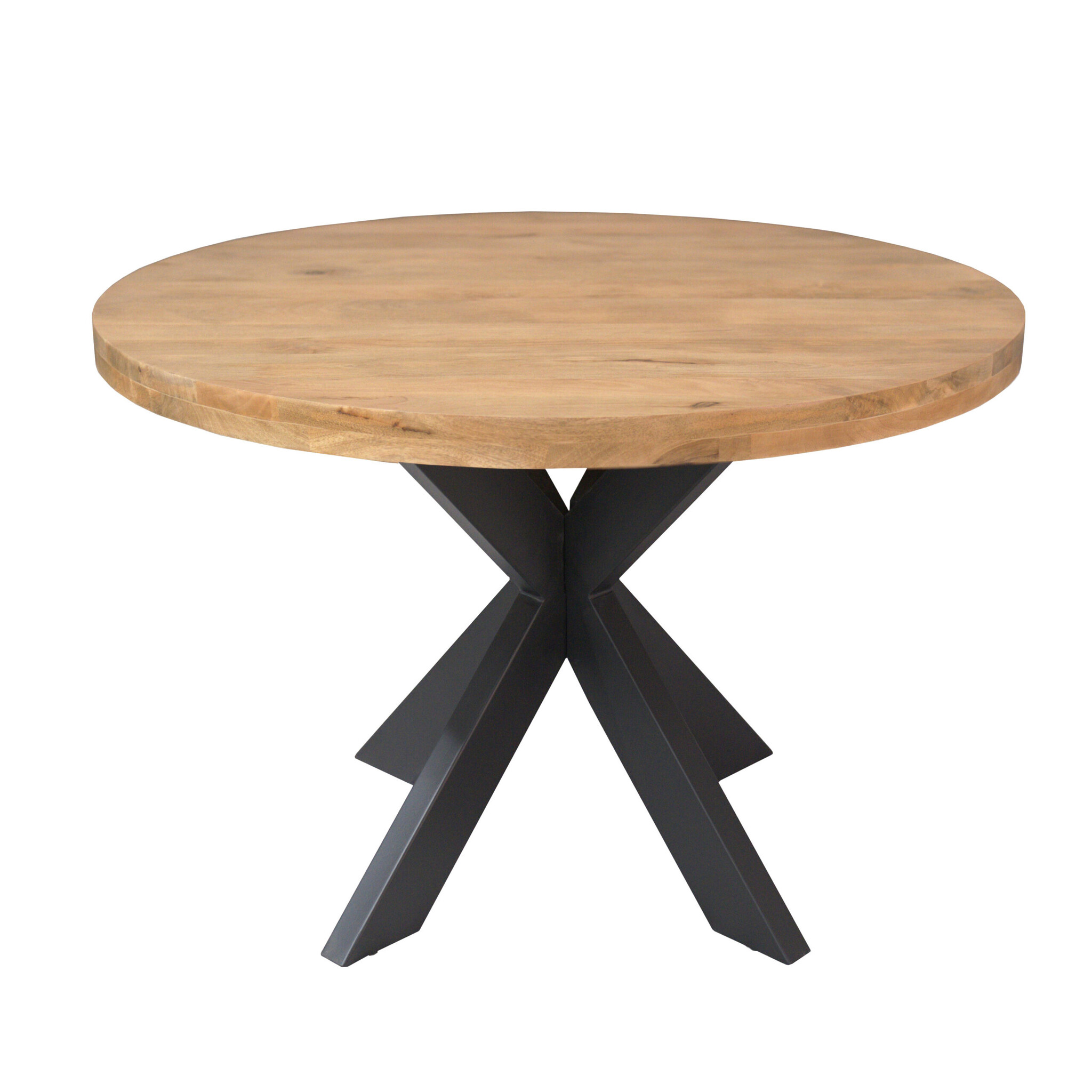 Starfurn - Eettafel Ron - Bruin - 130x130x76 cm