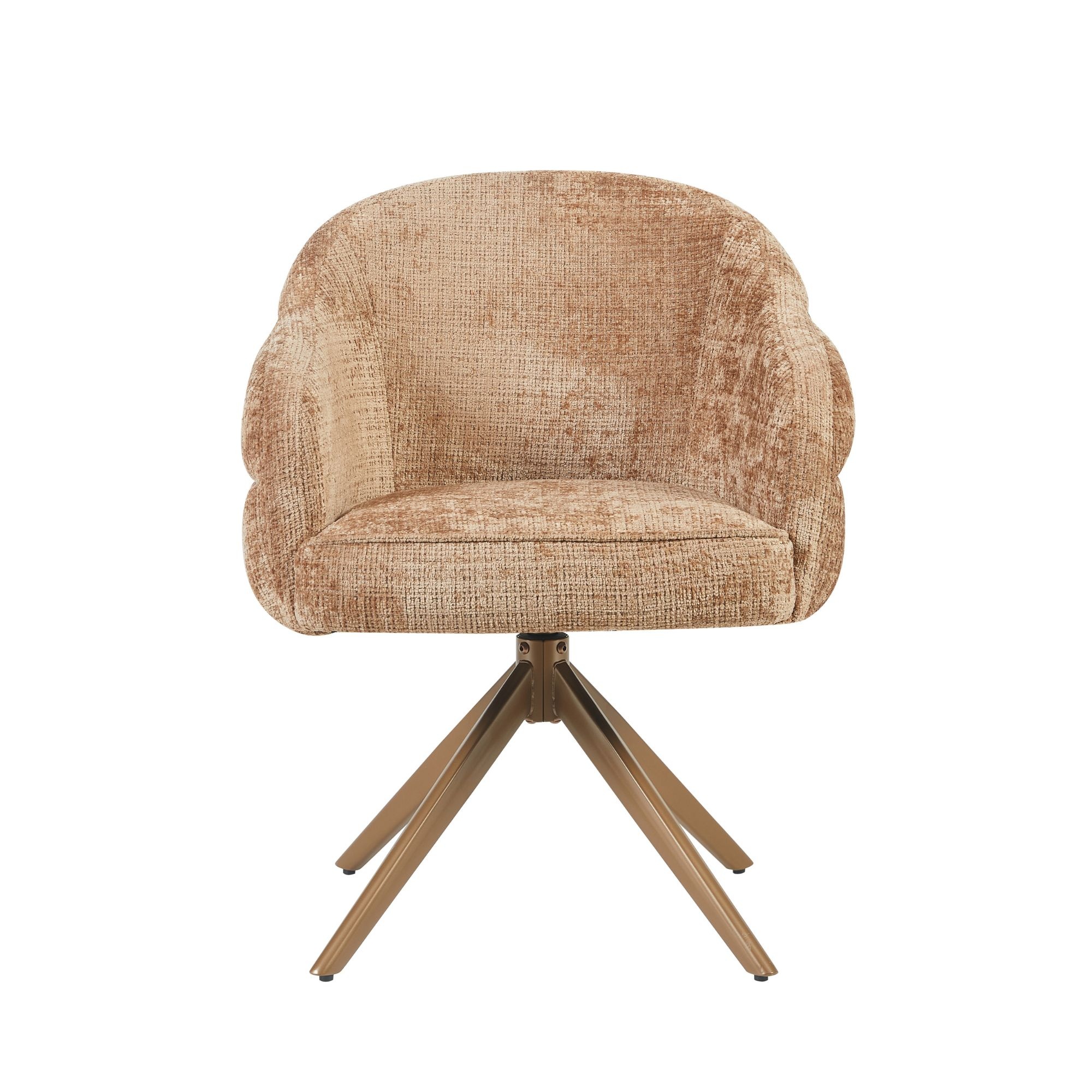 Starfurn - Eetkamerstoel Ron - Bruin - 64x65x83 cm