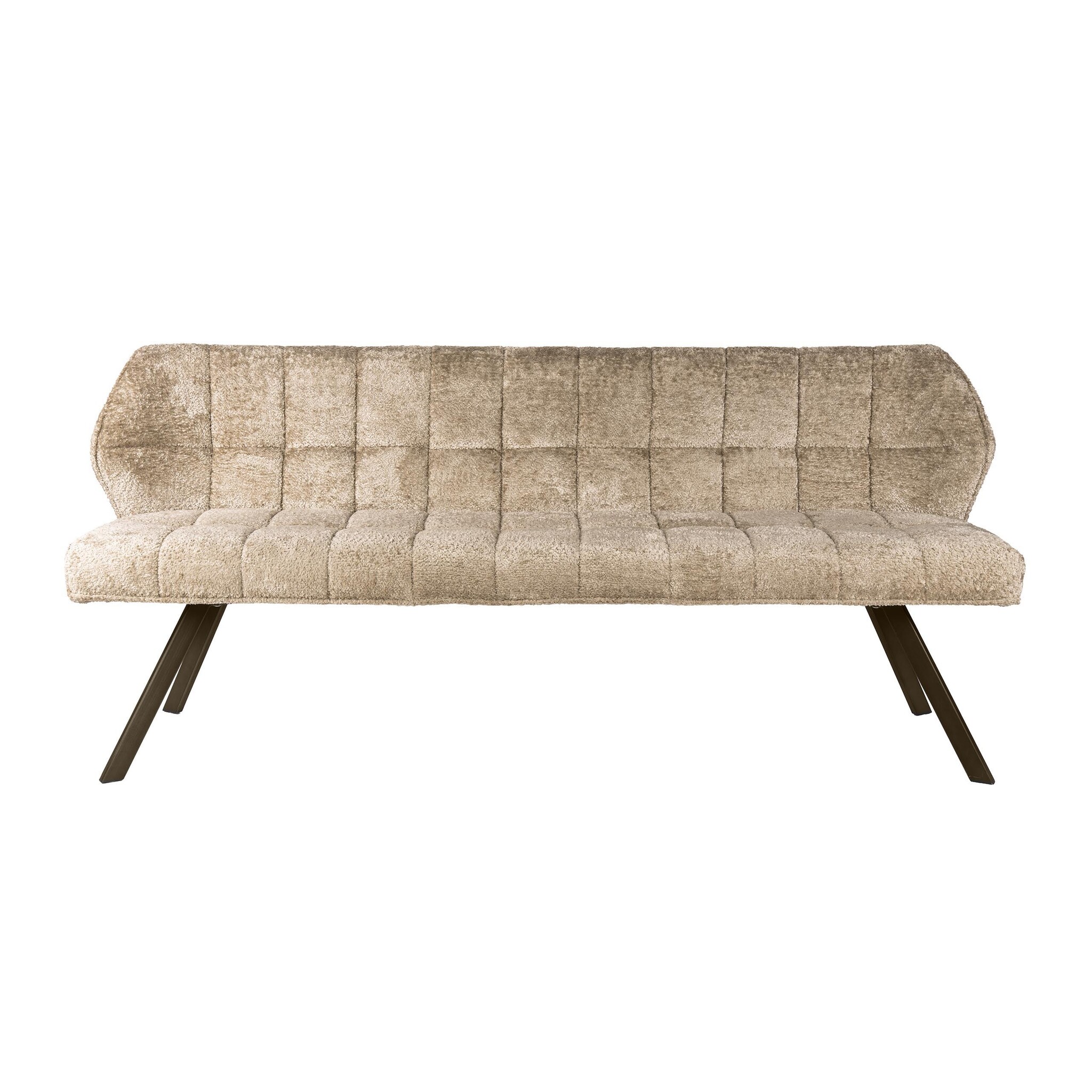 Hoyz Collection - Eetkamerbanken Raster - Beige - 58x180x81 cm