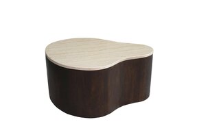 Starfurn - Salontafel Lovi - Bruin - 59x77x35 cm