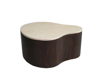 Starfurn - Salontafel Lovi - Bruin - 59x77x35 cm