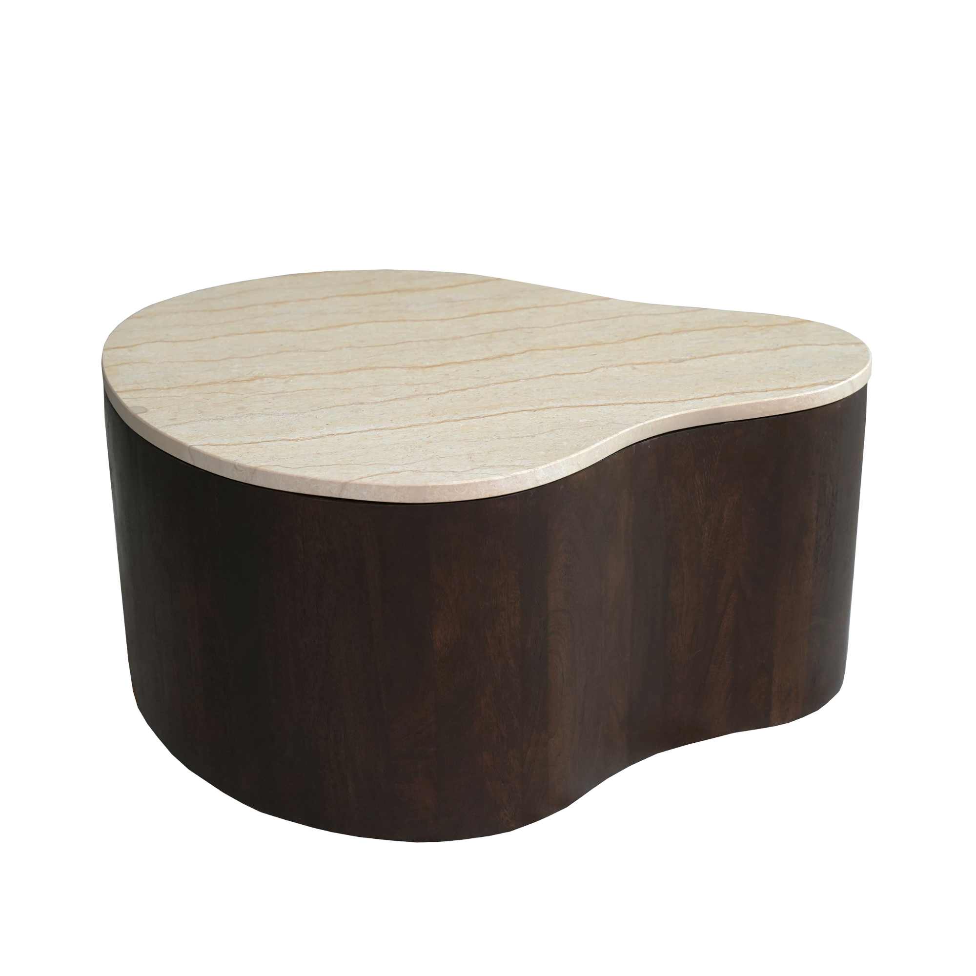 Starfurn - Salontafel Lovi - Bruin - 59x77x35 cm