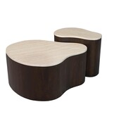 Starfurn - Salontafel Lovi - Bruin - 59x77x35 cm