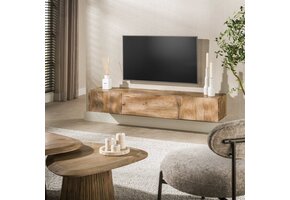Hoyz Collection - Tv-meubel Hangend Ocean - Beige - 35x160x25 cm