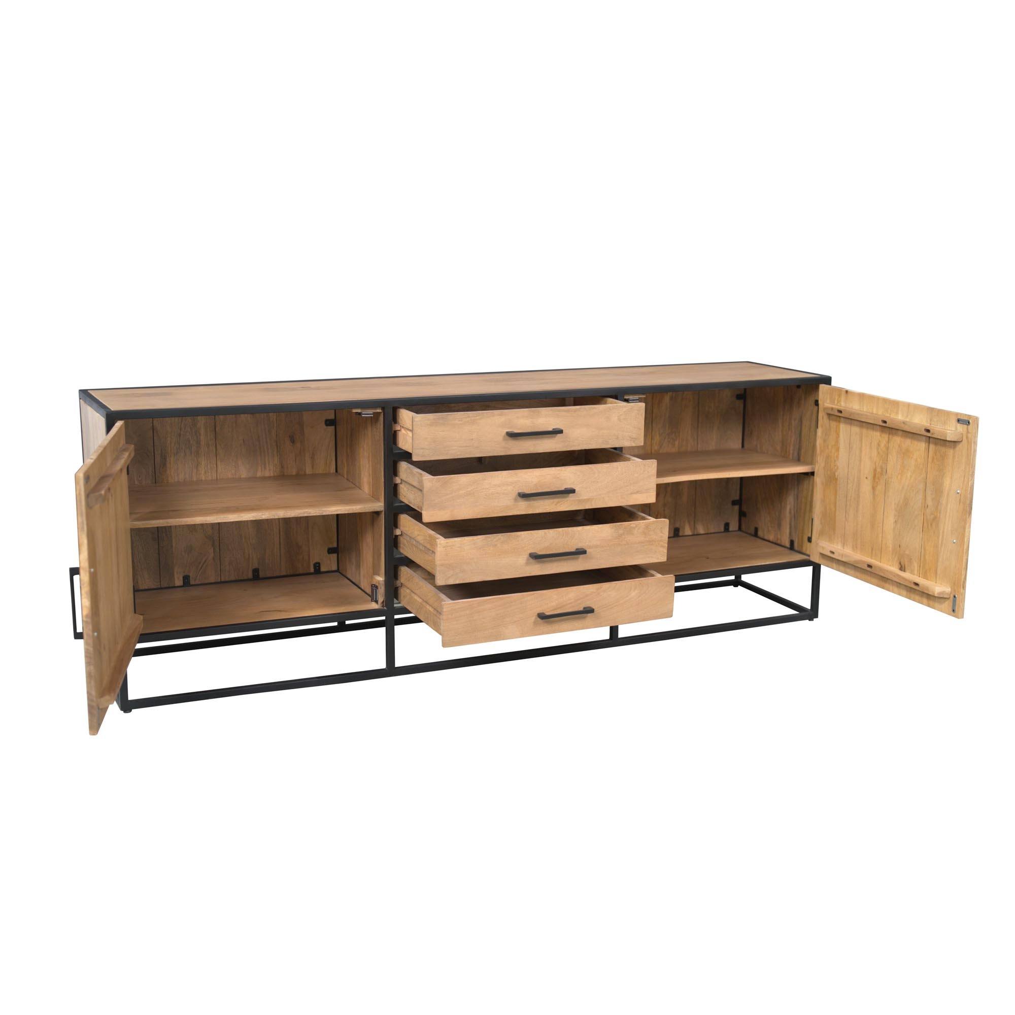 Starfurn - Dressoir Dakota - Bruin - 45x210x75 cm