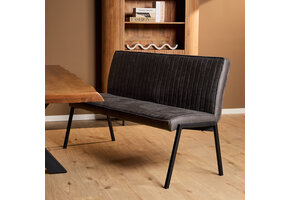 Starfurn - Eetkamerbank Tivoli - Grijs - 56x155x88 cm
