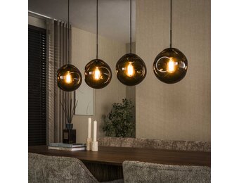Hoyz Collection - Hanglamp Stellar - Bruin - 25x130x150 cm