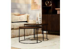 Starfurn - Salontafel Madison - Bruin - 70x70x45 cm