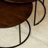 Starfurn - Salontafel Madison - Bruin - 70x70x45 cm