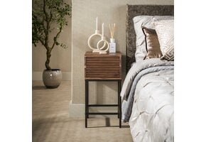 Hoyz Collection - Nachtkastje XS - Bruin - 30x30x60 cm