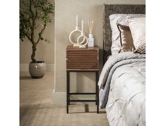 Hoyz Collection - Nachtkastje XS - Bruin - 30x30x60 cm