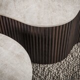 Hoyz Collection - Salontafel Ceramo Grande - Bruin - 75x135x34 cm