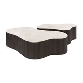 Hoyz Collection - Salontafel Ceramo Grande - Bruin - 75x135x34 cm