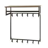 Hoyz Collection - Kapstok Bruno - Bruin - 30x80x94 cm