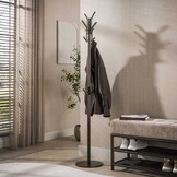 Hoyz Collection - Kapstok Luno - Bruin - 30x30x173 cm