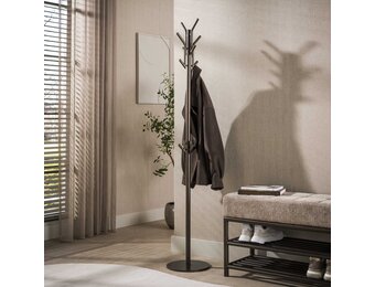 Hoyz Collection - Kapstok Luno - Bruin - 30x30x173 cm