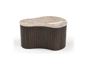 Starfurn - Salontafel Nomi - Bruin - 50x70x38 cm