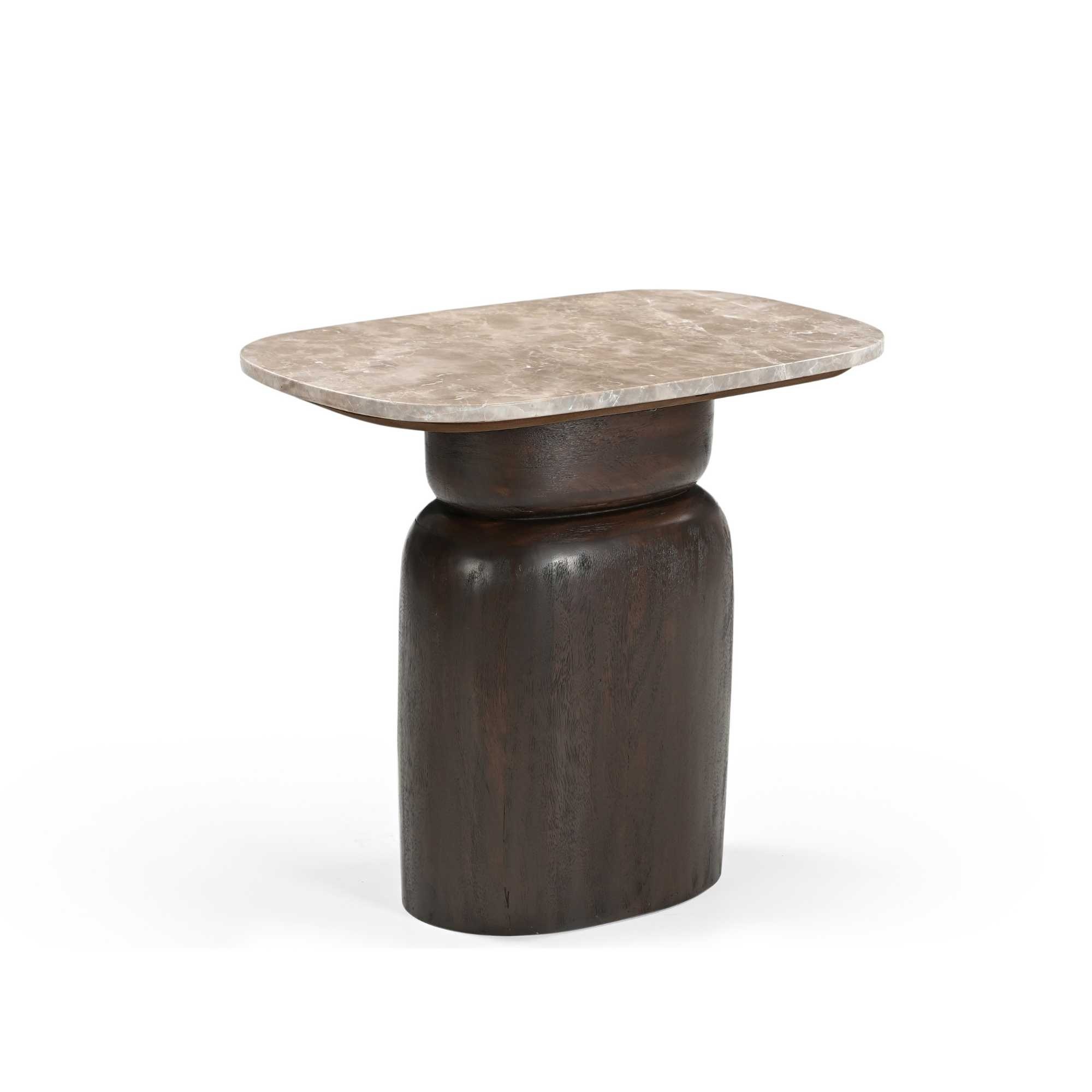Starfurn - Bijzettafel - Bruin - 36x56x51 cm