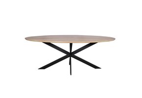 Starfurn - Eettafel Ferris - Bruin - 90x180x76 cm