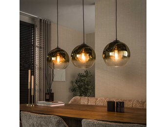 Hoyz Collection - Hanglamp Bubble - Goud - 29x115x150 cm