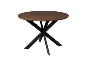 Starfurn - Eettafel Ferris - Bruin - 130x130x76 cm