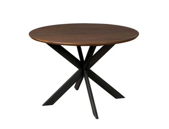 Starfurn - Eettafel Ferris - Bruin - 130x130x76 cm