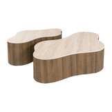 Hoyz Collection - Salontafel Ceramo Grande - Bruin - 75x135x34 cm
